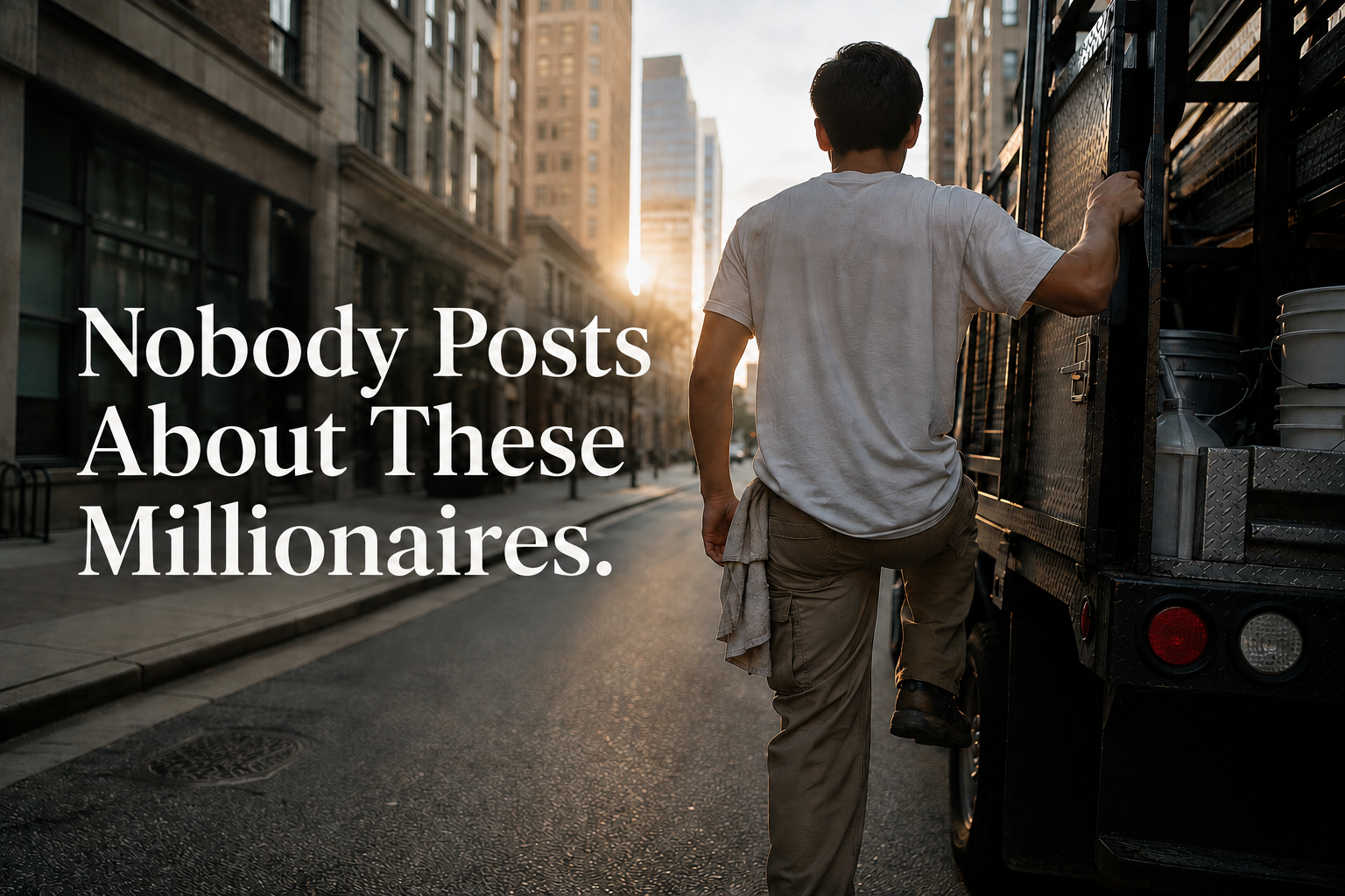 The Job You’re Too Good For Will Make You Rich